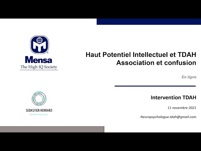 Haut Potentiel Intellectuel et TDAH - Association et confusion