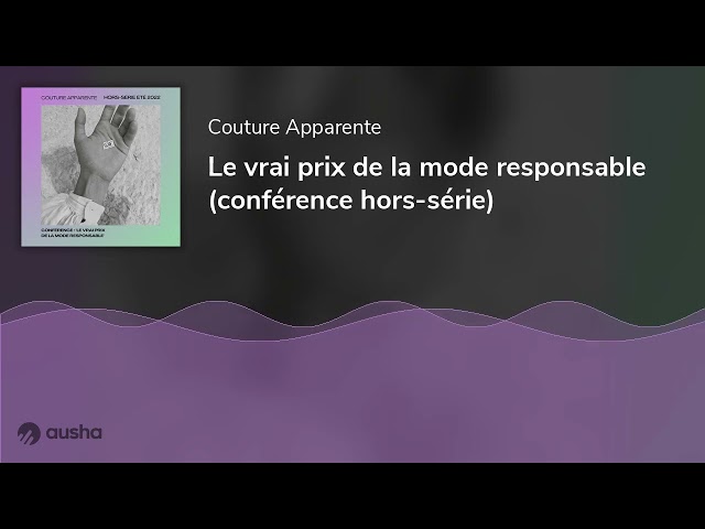 Le vrai prix de la mode responsable