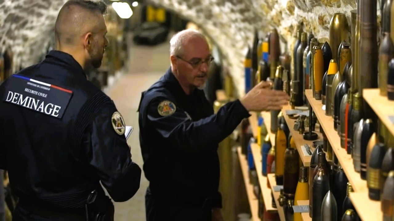 France : 500 tonnes d'obus dorment sous nos pieds