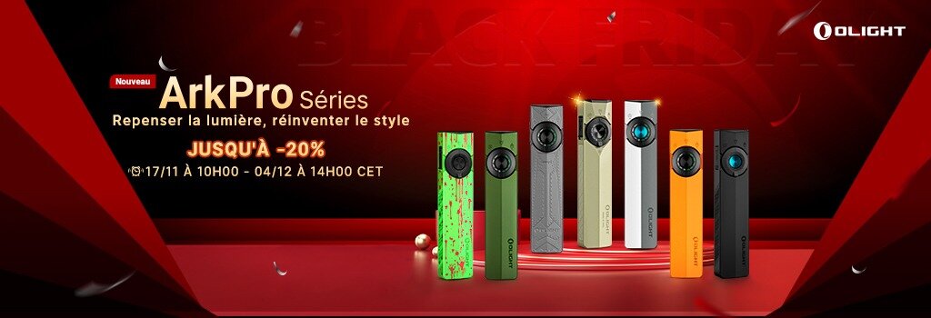 Olight dévoile sa gamme phare ArkPro au salon Milipol Paris 2025 : un éclairage de précision pour une nouvelle génération