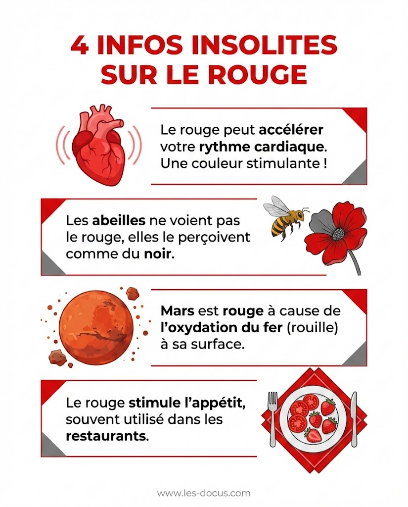 4 infos insolites sur le rouge