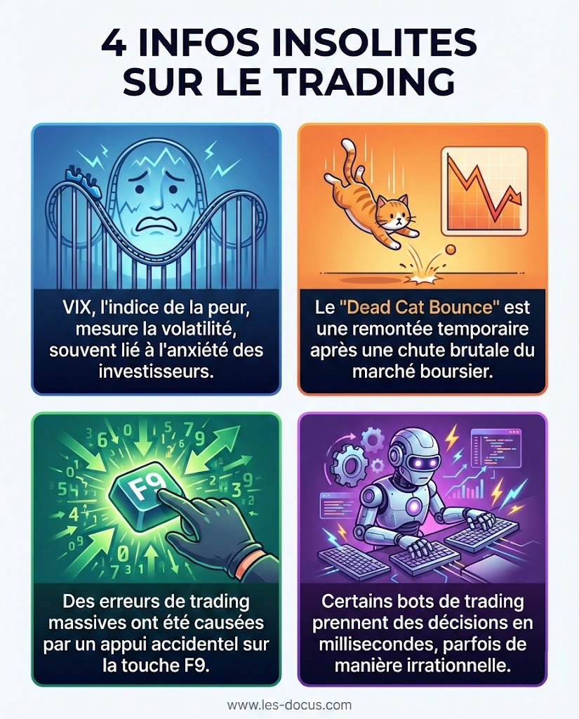 4 infos insolites sur le trading