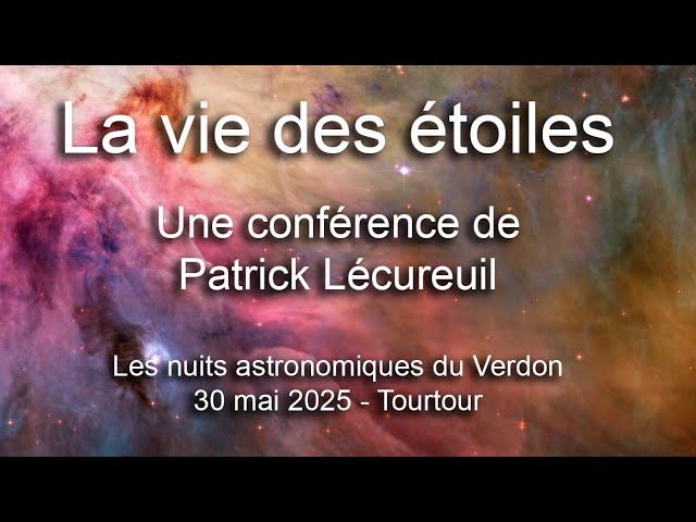 La vie des étoiles