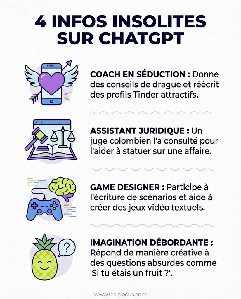 4 infos insolites sur ChatGPT