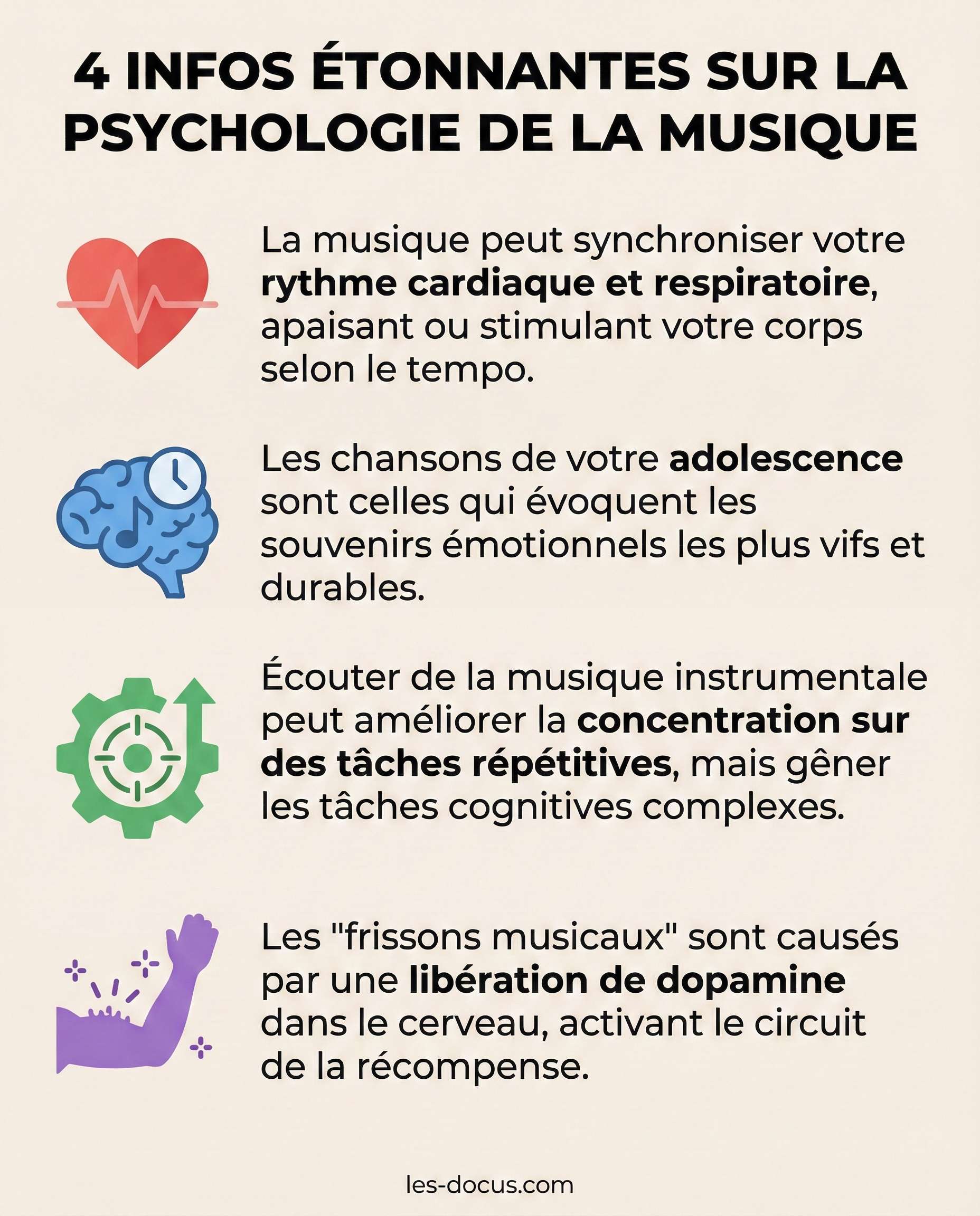 4 infos étonnantes sur la psychologie de la musique