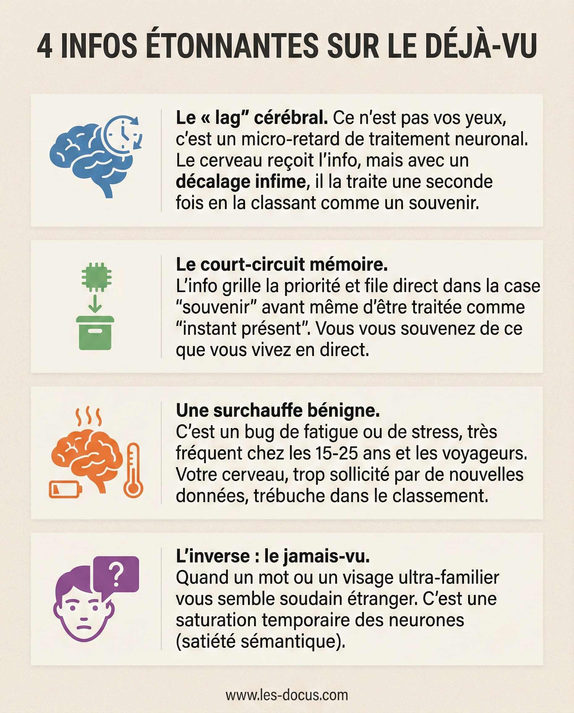 4 infos étonnantes sur le déjà-vu