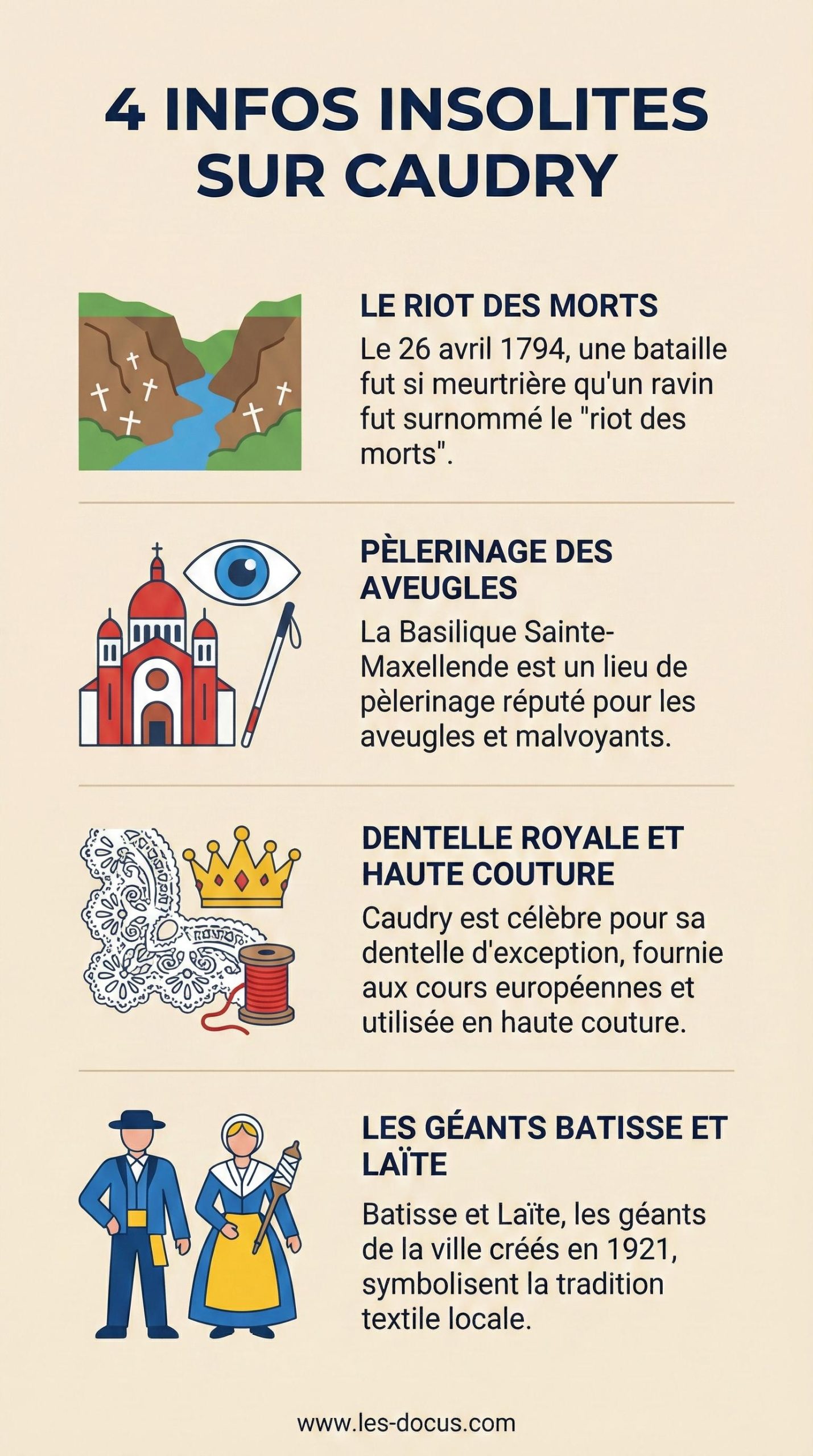 4 infos insolites sur Caudry