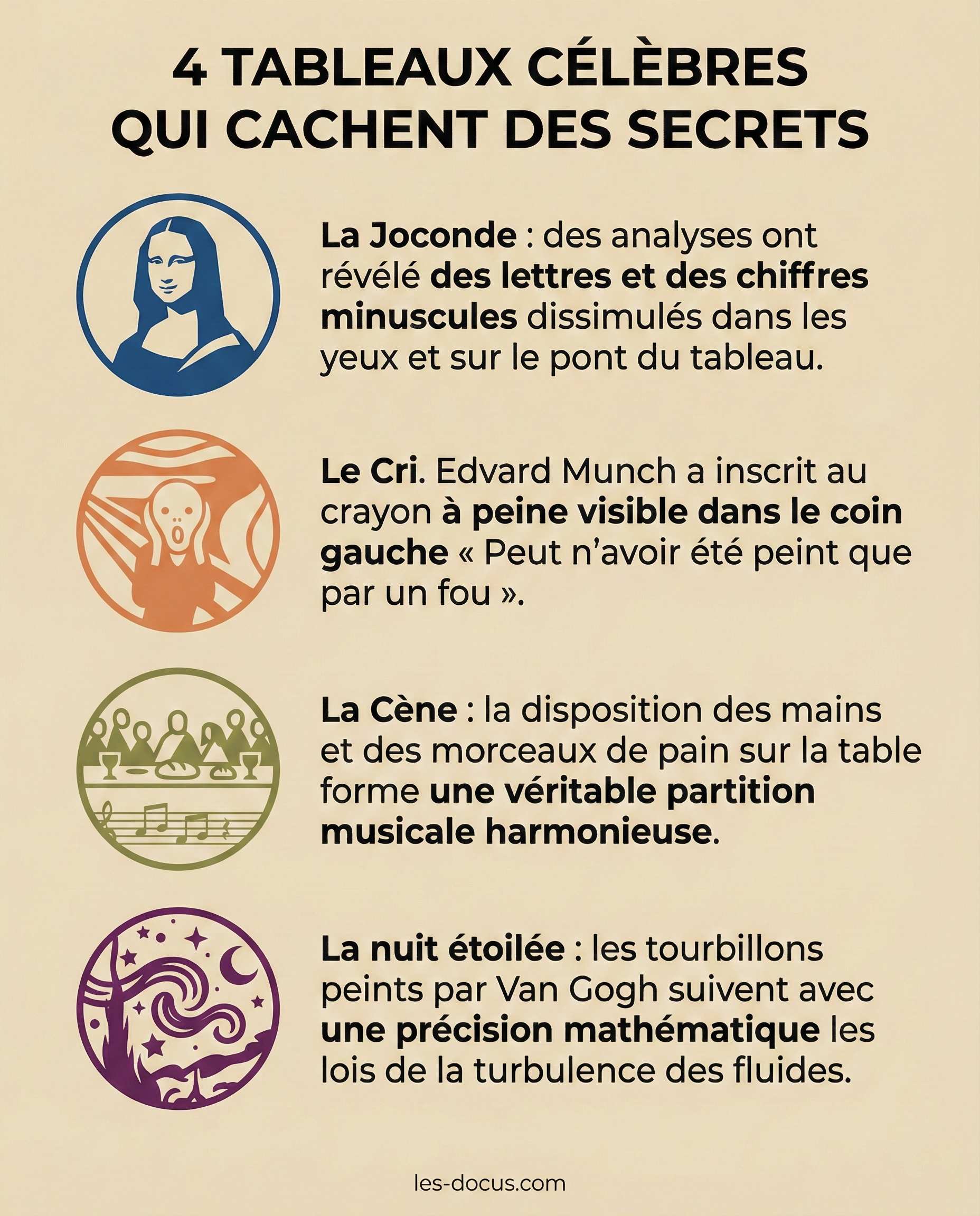 4 tableaux célèbres qui cachent des secrets