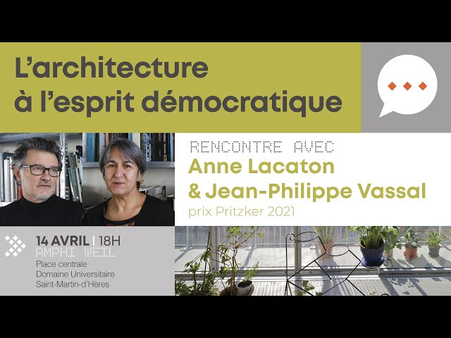 L&rsquo;architecture à l&rsquo;esprit démocratique