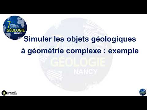Simuler les objets géologiques à géométrie complexe : les environnements chenalisés