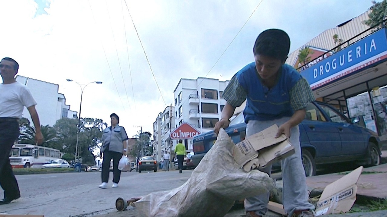Les petits mendiants de Colombie