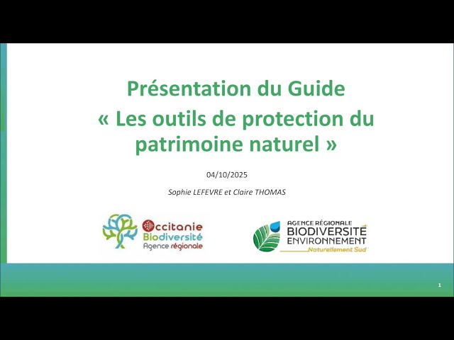 Les outils de protection du patrimoine naturel