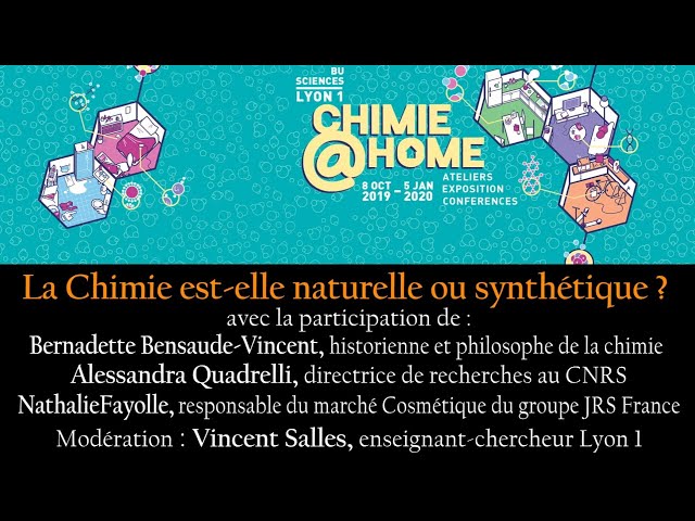La chimie est-elle naturelle ou synthétique ?