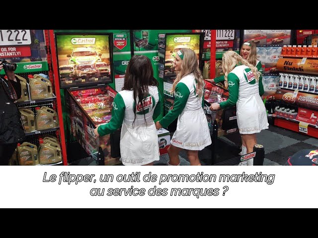 Le flipper, un outil de promotion marketing au service des marques ?