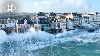 Îles bretonnes : entre tempêtes, tsunamis et climat extrême