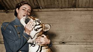 Jeannette Mac Donald, la premi&egrave;re dompteuse de lions