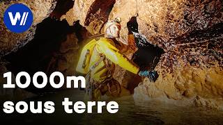 Spéléologie extrême : la jonction du gouffre Berger à 1000m sous terre