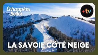La Savoie c&ocirc;t&eacute; neige