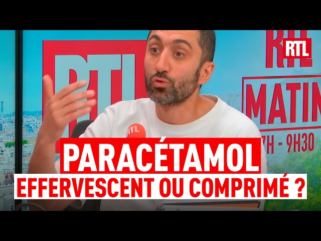 Parac&eacute;tamol : effervescent ou comprim&eacute; ?