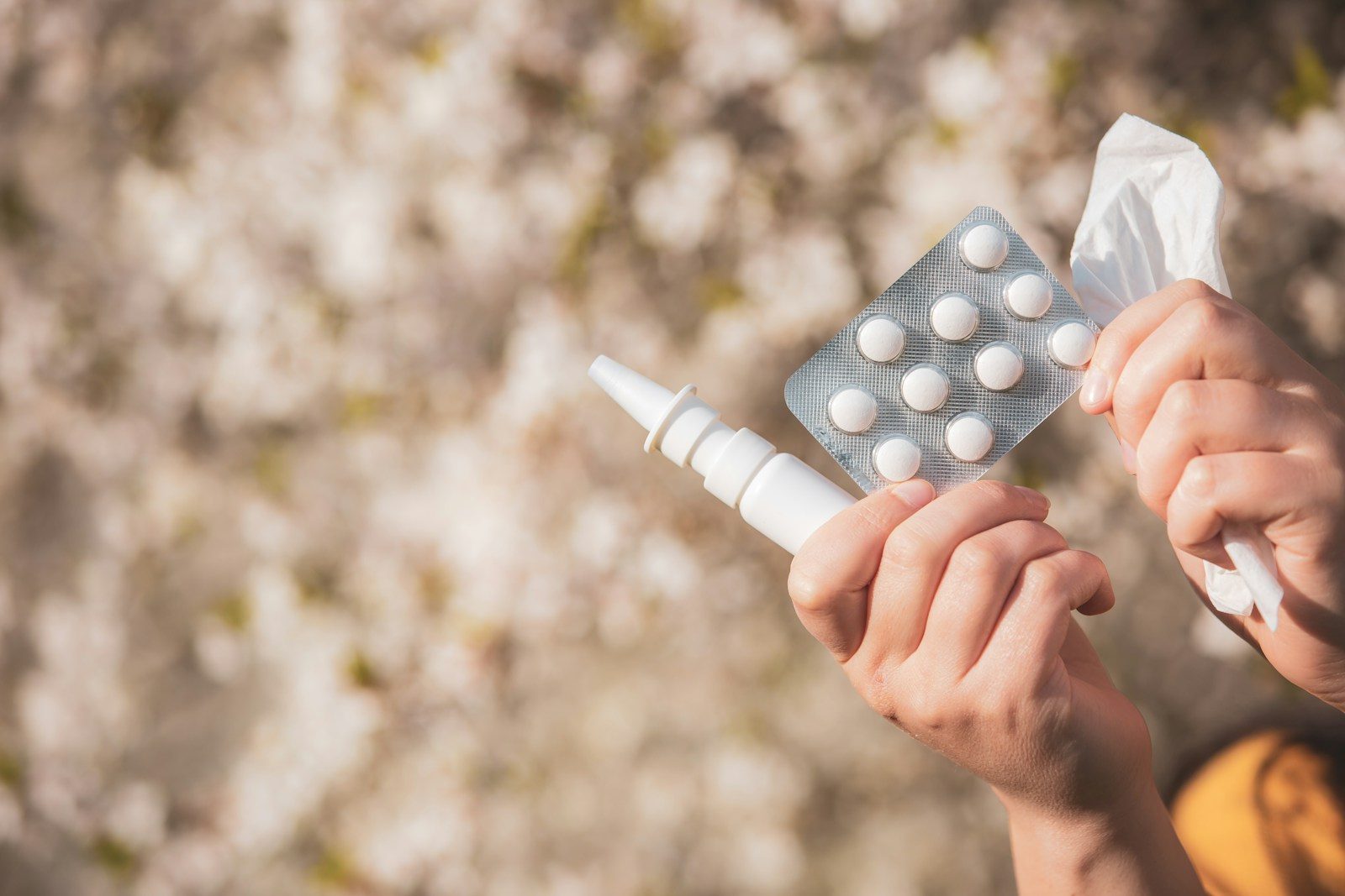 Allergies au pollen : quels accessoires pour se soulager ?