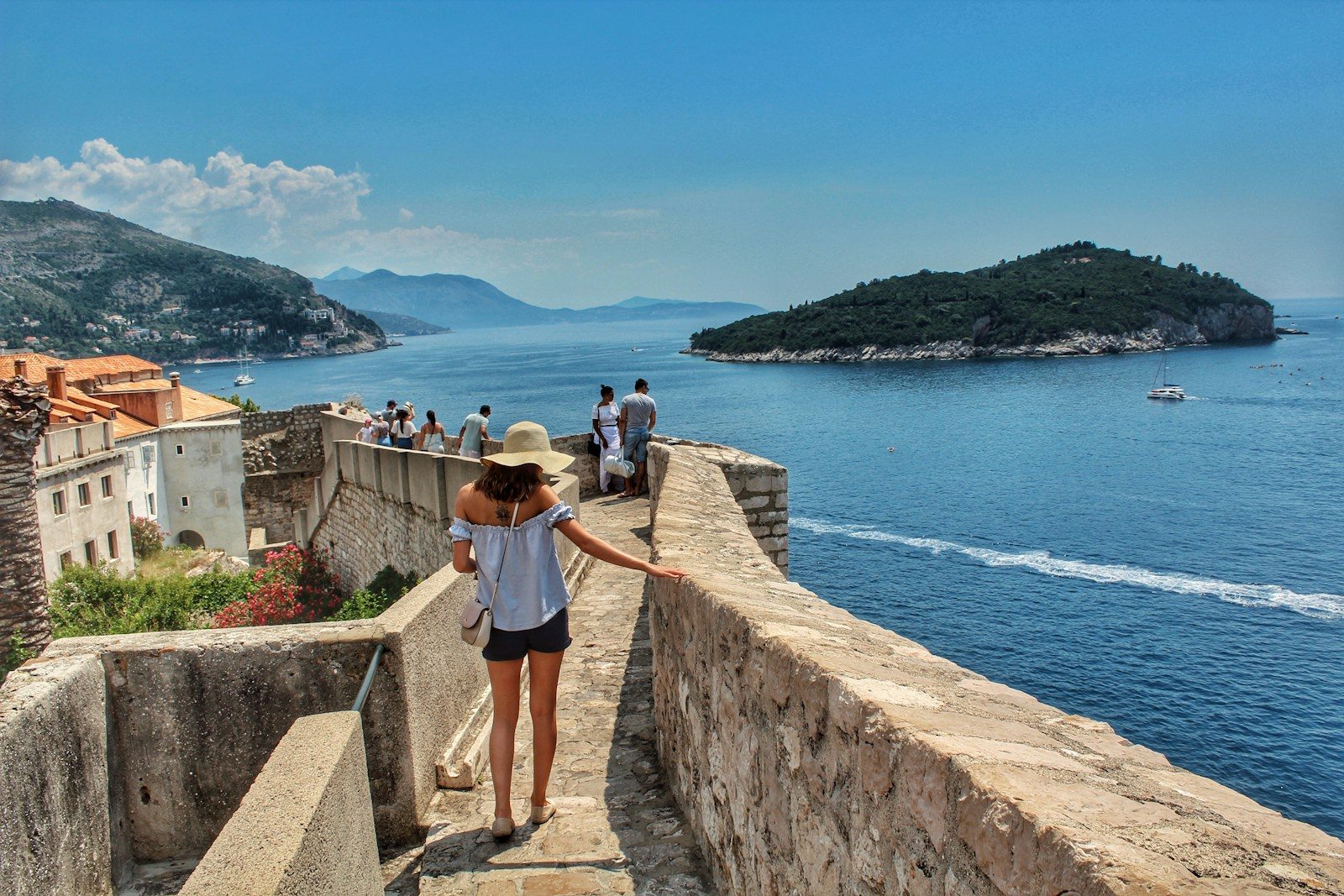 A la d&eacute;couverte des remparts de Dubrovnik