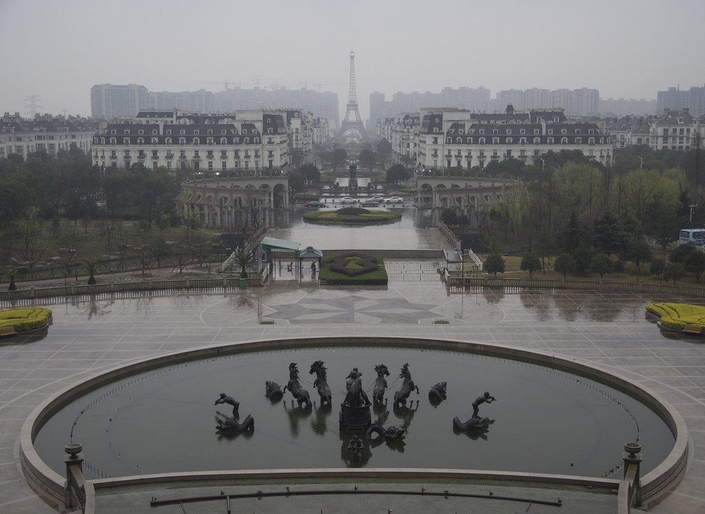 Tianducheng, la r&eacute;plique chinoise de Paris