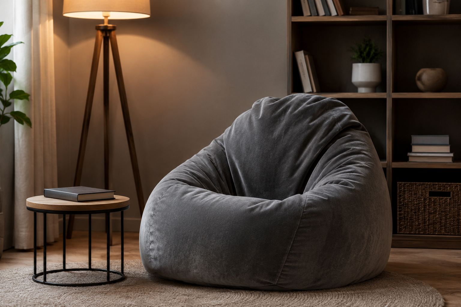 Pouf, pouf poire ou fauteuil poire : quel mod&egrave;le choisir pour quelle pi&egrave;ce ?