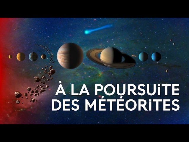 Les m&eacute;t&eacute;orites, des cailloux extraterrestres !