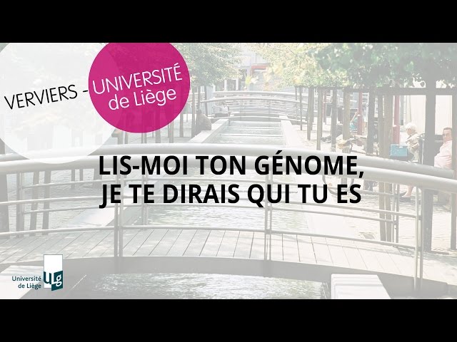 Lis-moi ton g&eacute;nome, je te dirais qui tu es