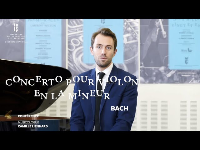 Concerto pour violon en la mineur &ndash; Bach