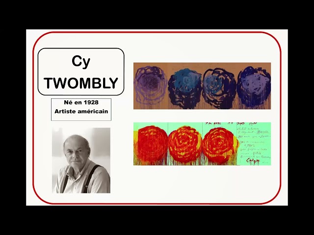 D&eacute;couvrez l&rsquo;univers de Cy Twombly